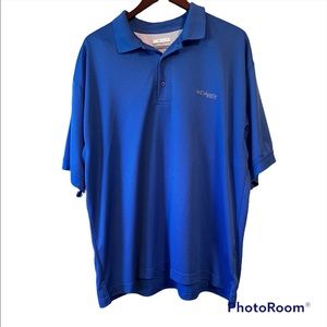 Columbia Performance Fishing Gear Polo Shirt Size XL